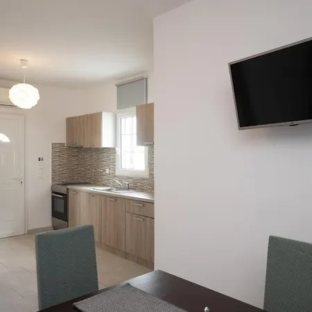 דירה Mykonos Stylish Apts Perfect For 8 People W Pool